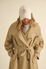 Oversized Belted Trench