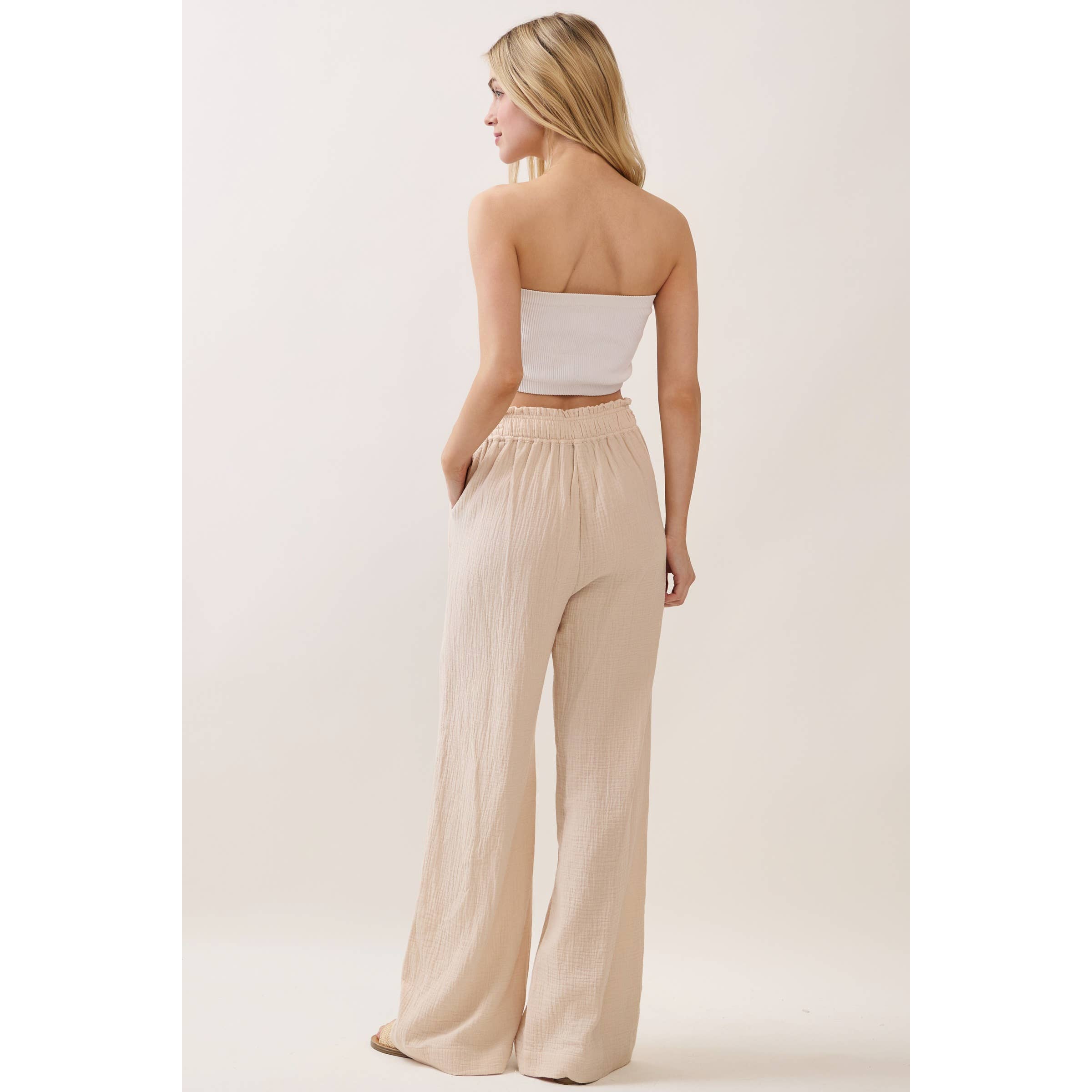 Double Gauze Pants:Eru