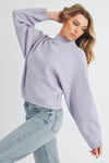 Addison Sweater: Lilac