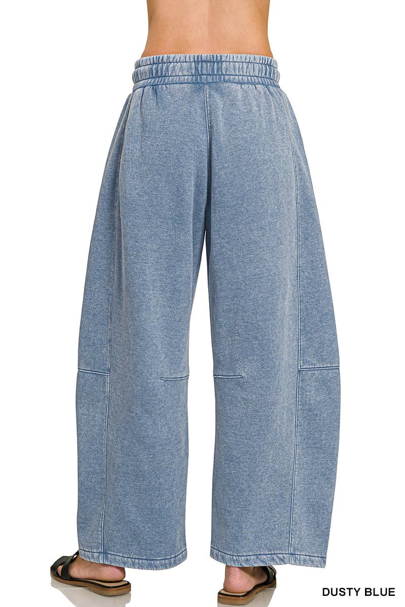 Barrel Sweatpants: Dusty Blue