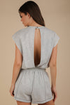 Washed Knit Romper