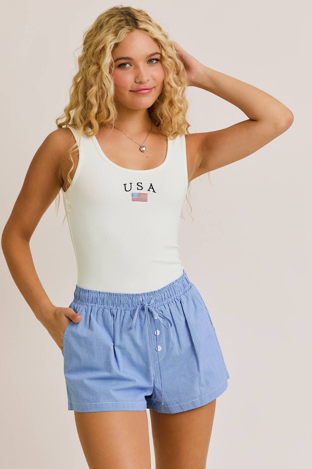 U-NECK BODYSUIT:WHT