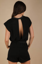 Washed Knit Romper