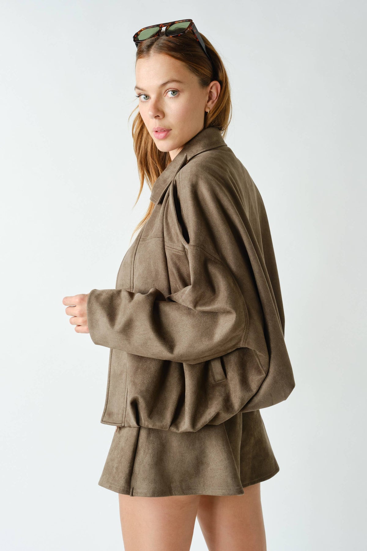 Mojave Suede Jacket Trufle