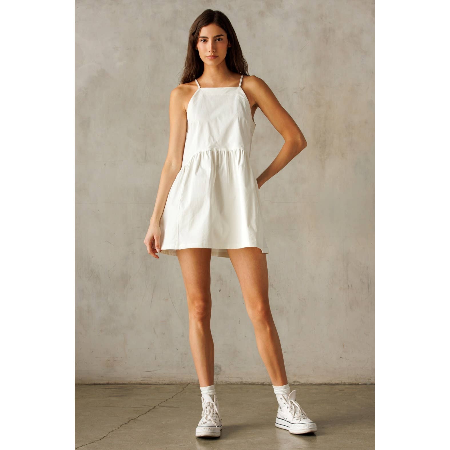 Off White Mini Dress