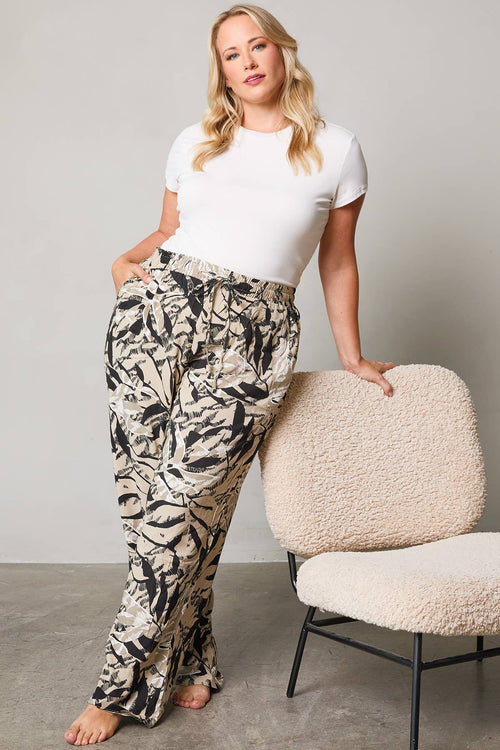 Plus Size Drawstring Pants