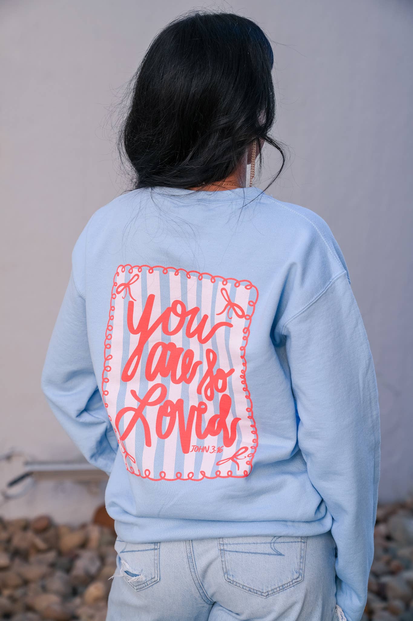 You Are So Loved-Light Blue
