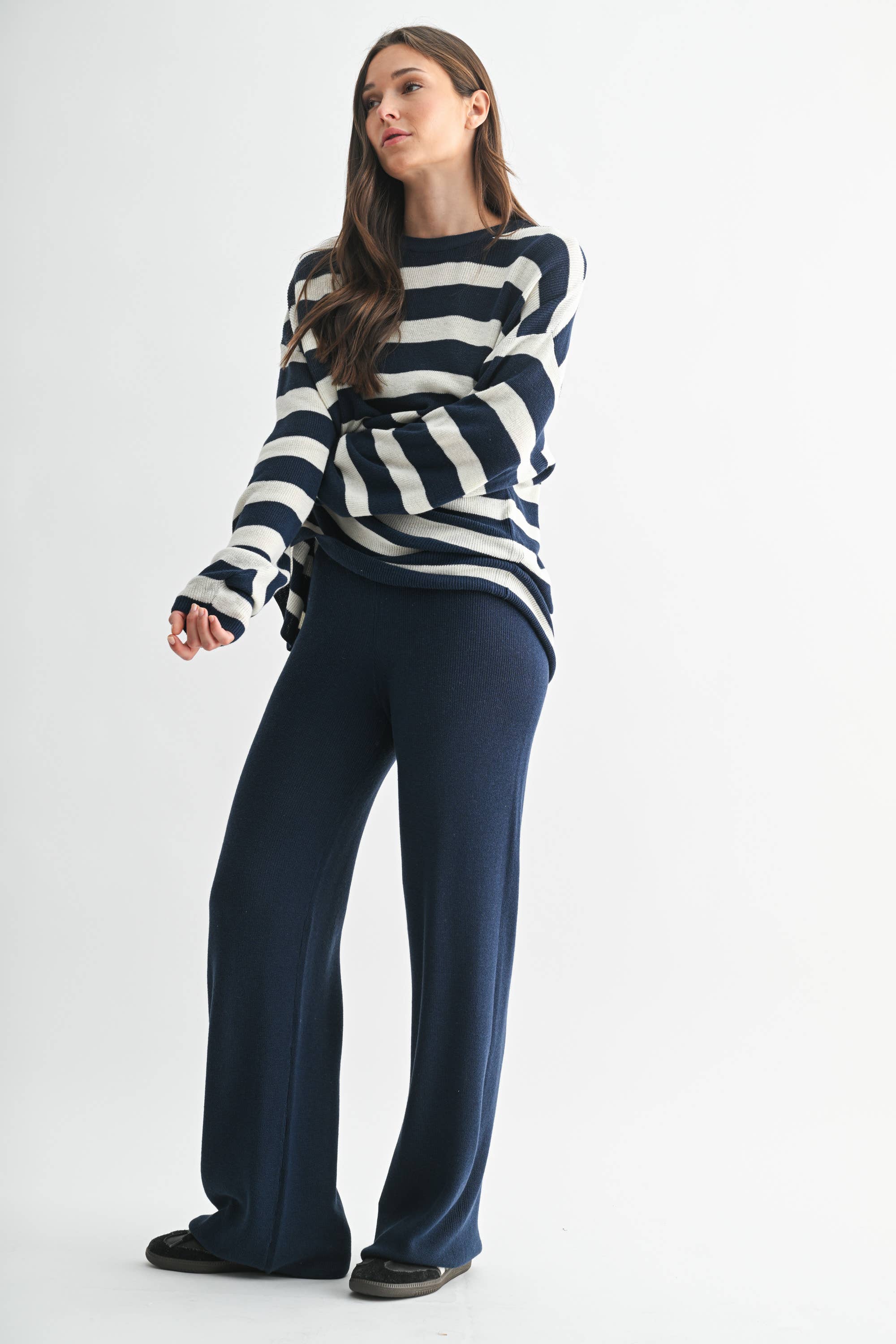 SoftWave Stripe Set:White/Ocean