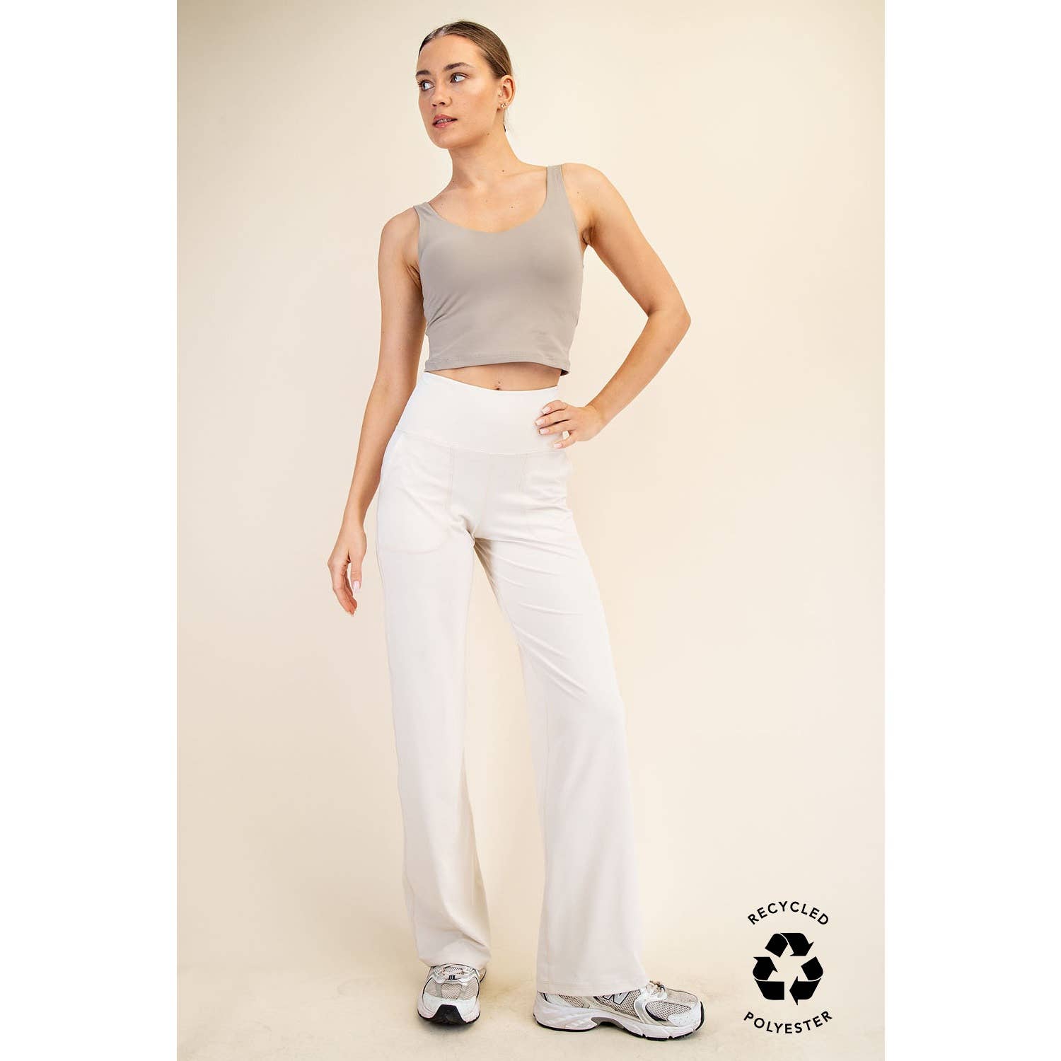 Butter Soft Yoga Pants: Wt Pearl