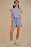 Washed Knit Romper