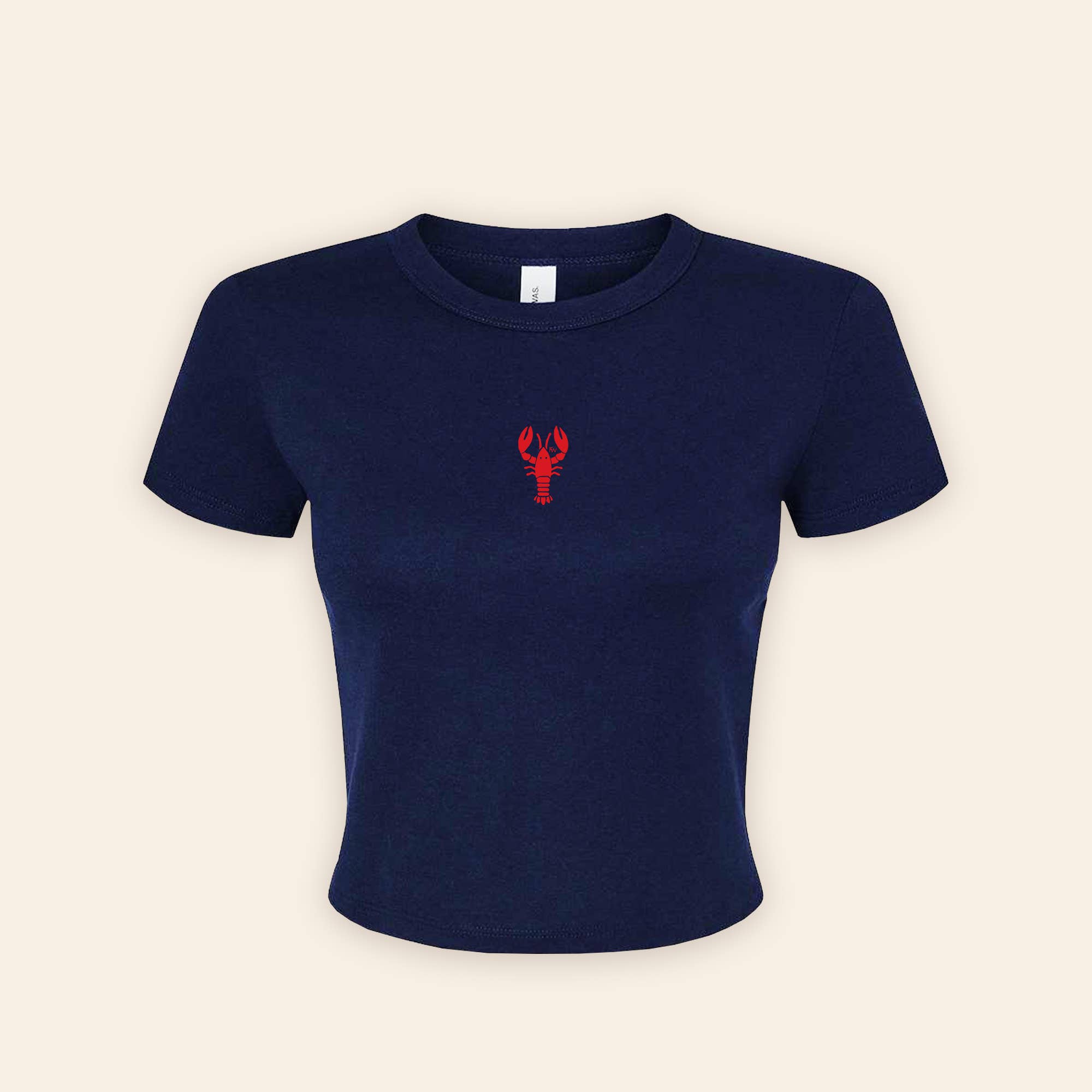 Lobster Baby Tee:Navy