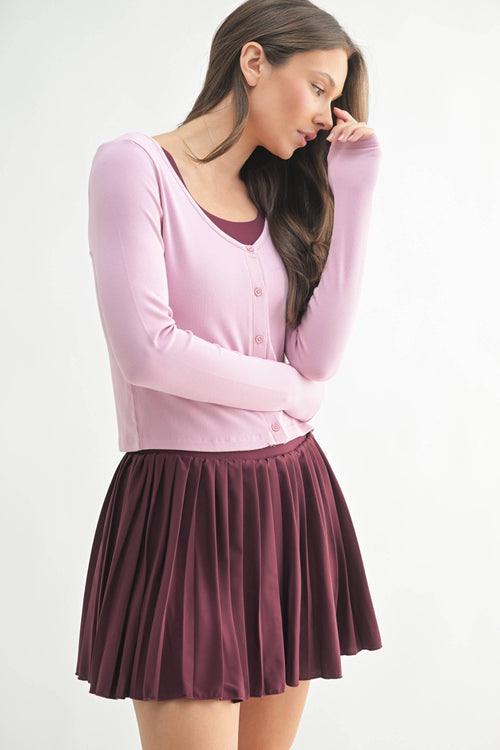 Ribbed Cardigan