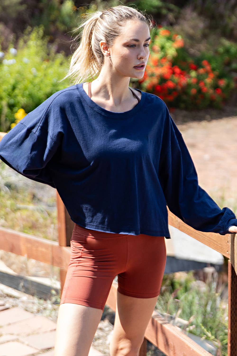 Cotton Open Back Top: Reg. Green