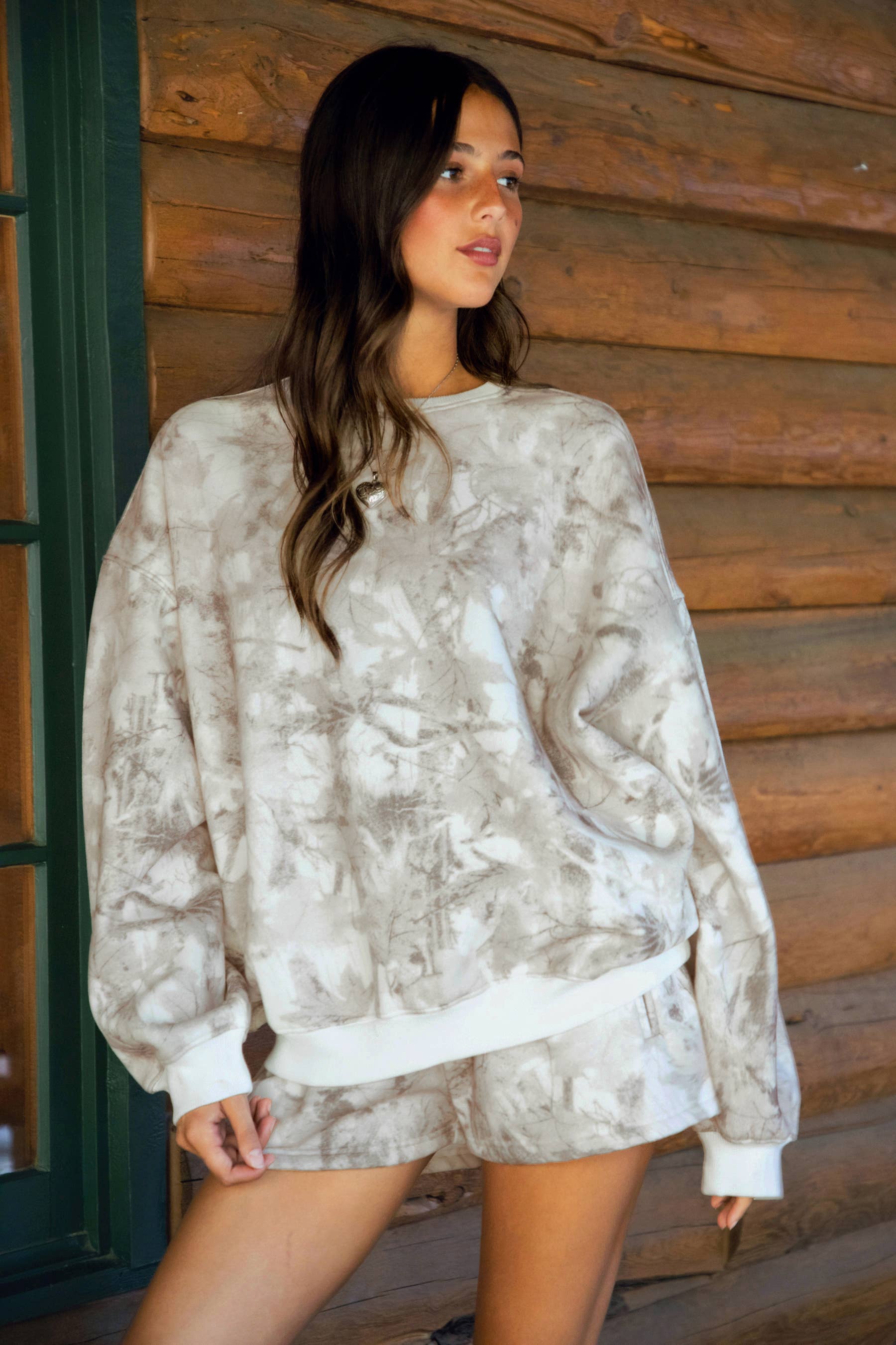 Avery Light Camo Pullover