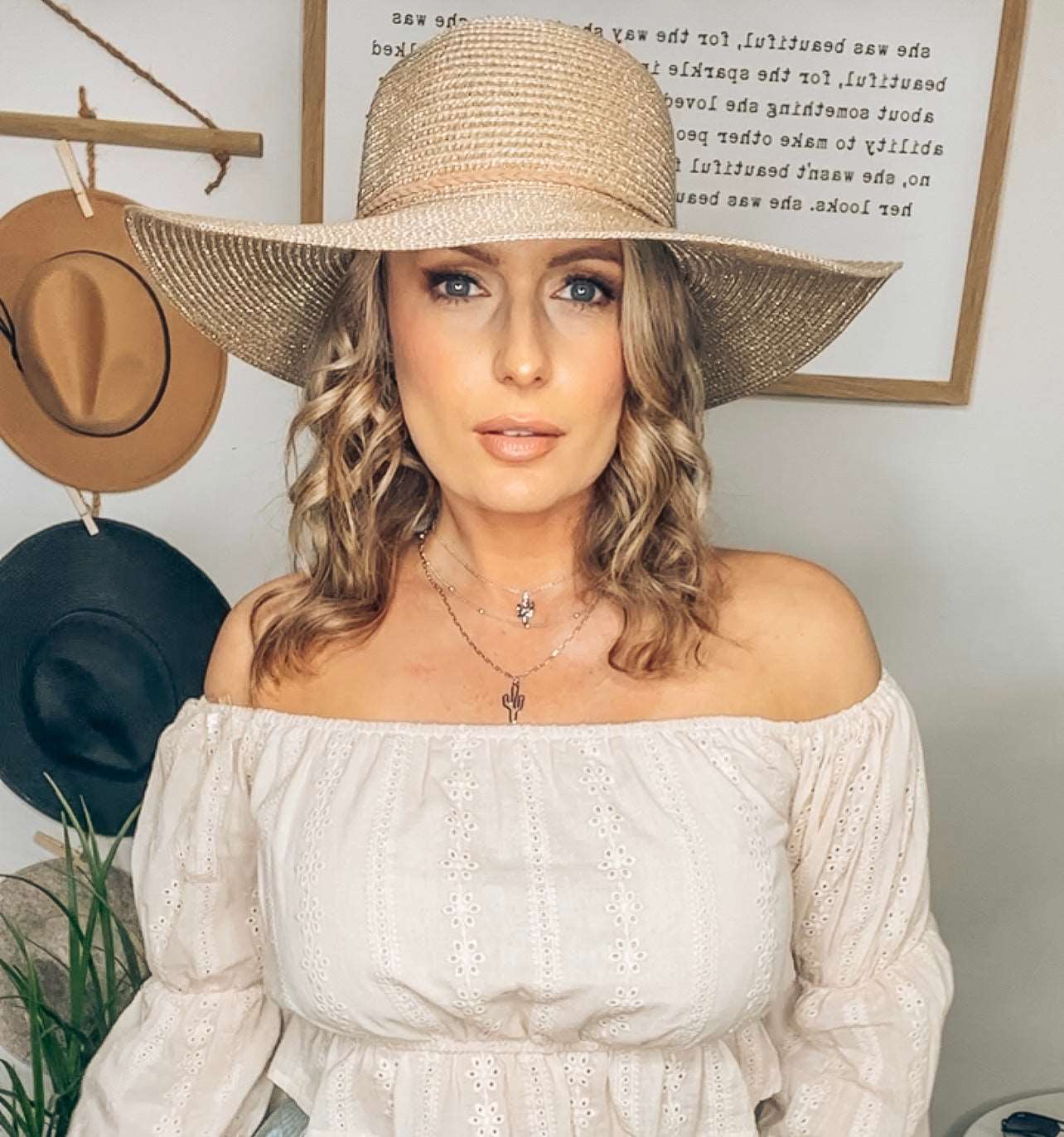 Poolside Floppy Hat