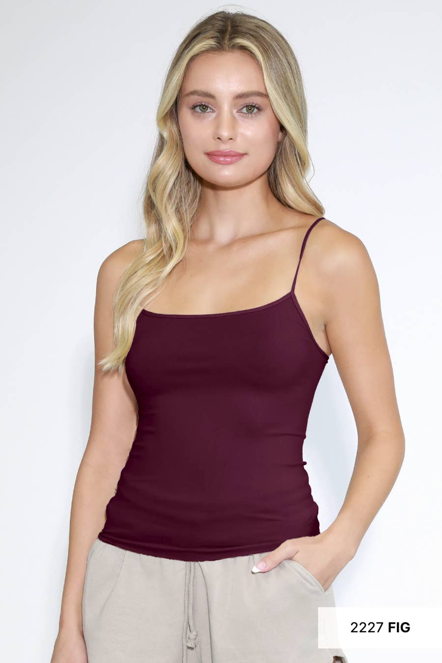 Short Length Cami: Fig