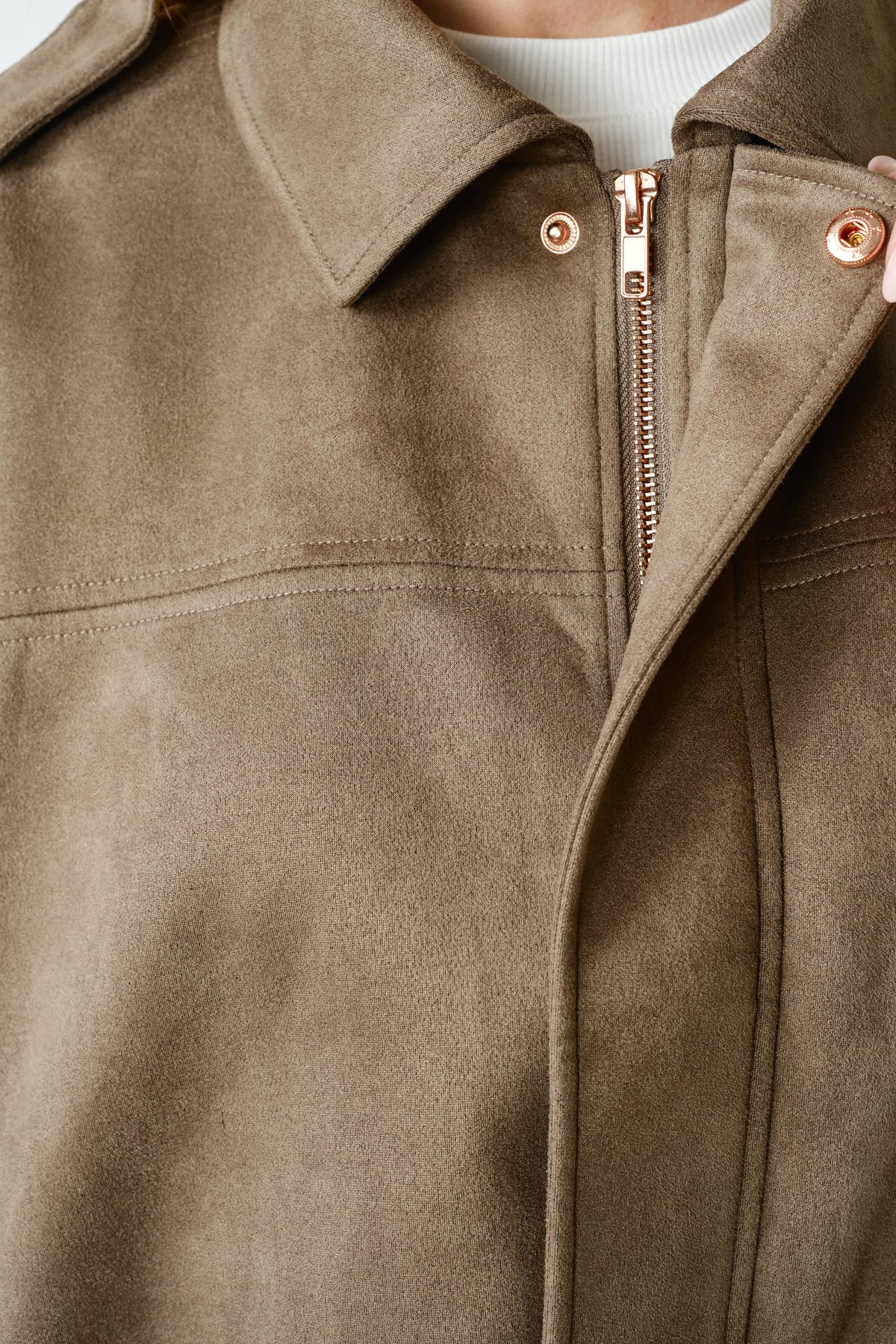 Mojave Suede Jacket Trufle
