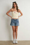 Stars & Stripes Top-YELLOW