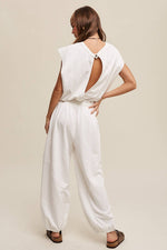 Sleeveless Cotton Jumpsuit N