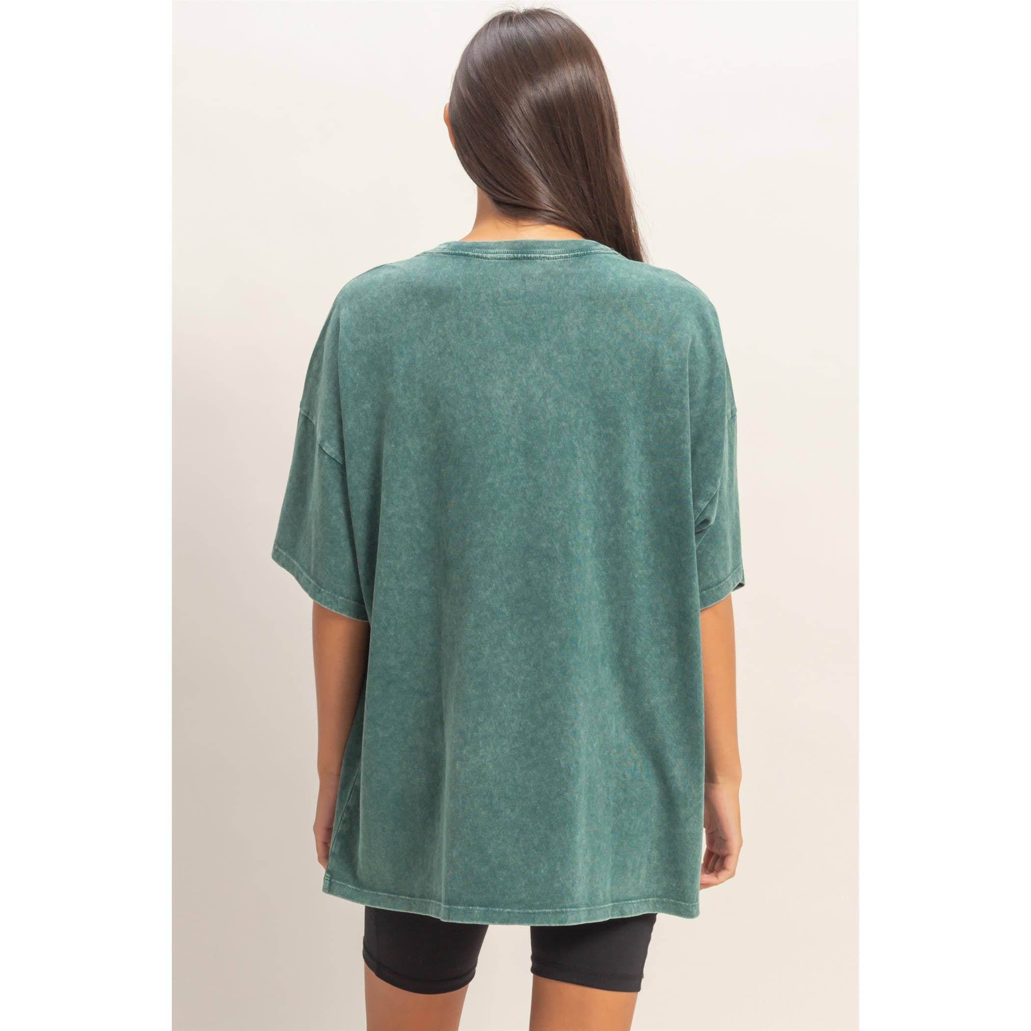 Number 94 Graphic Tee: Dark Teal