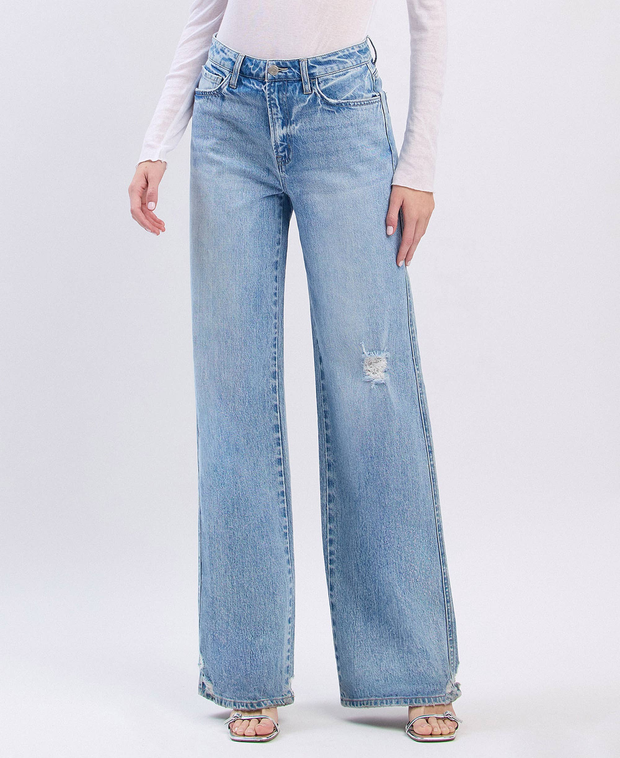 Super High Rise Baggy Jeans: