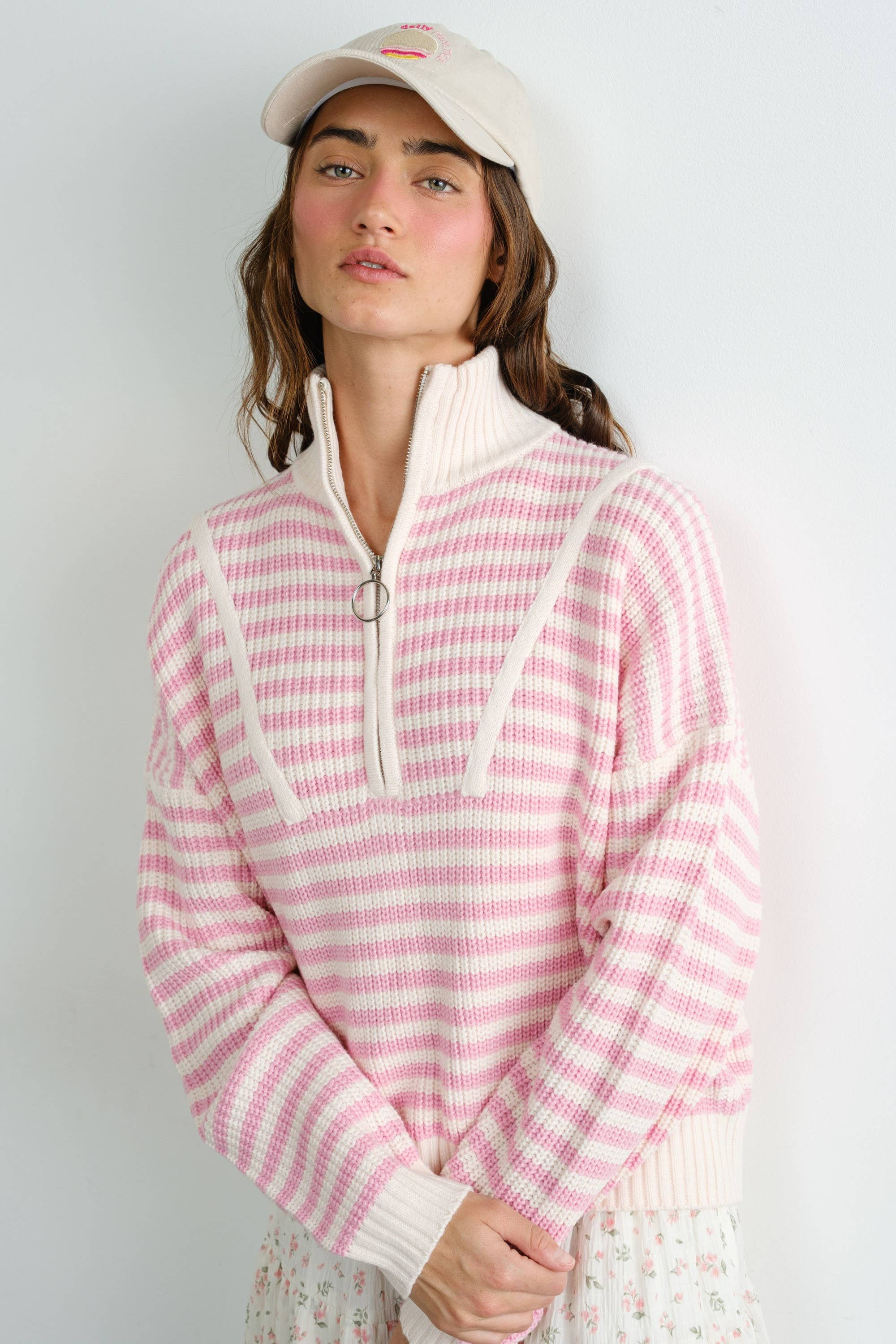 Californian Half-zip Sweater