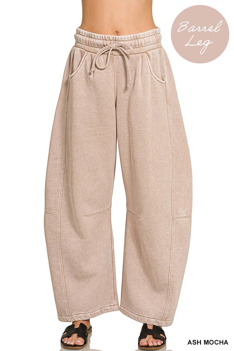 Barrel Sweatpants: Ash Mocha