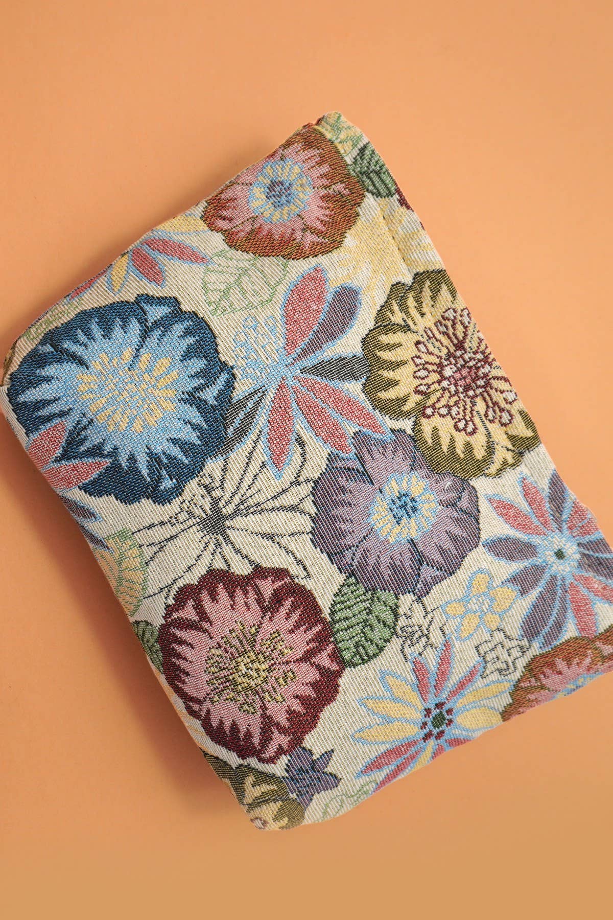 Floral Cosmetic Bag: