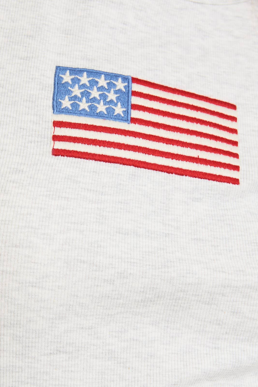 Short Sleeve USA T-Shirt: H. Grey