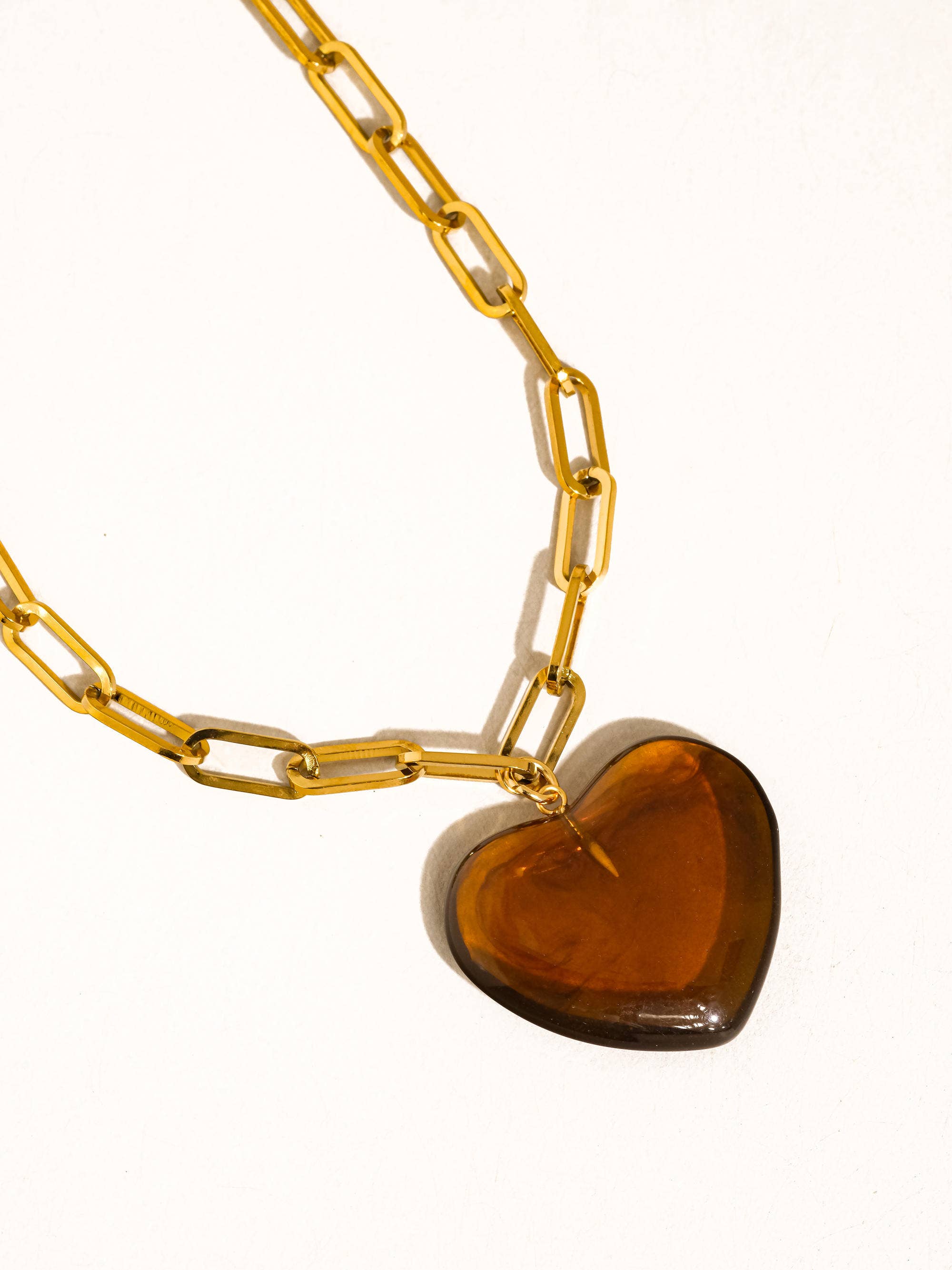 Rouelle 18K Gold Heart Chain Necklace