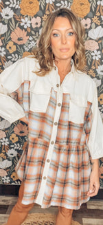 Plaid Babydoll Dress