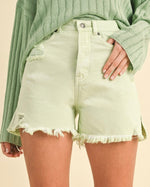 Avocado Denim Shorts