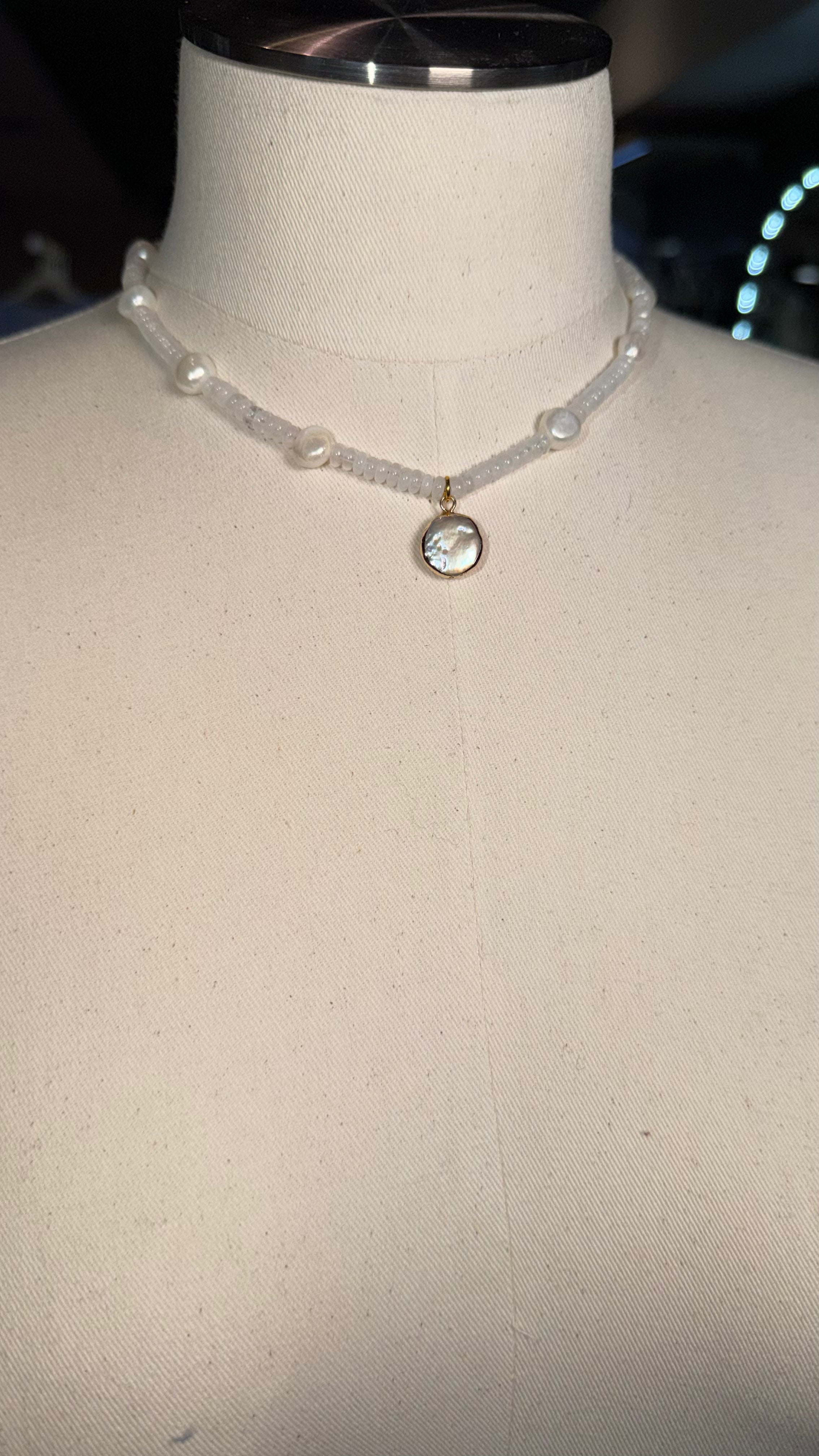 Mini Oyster Necklace