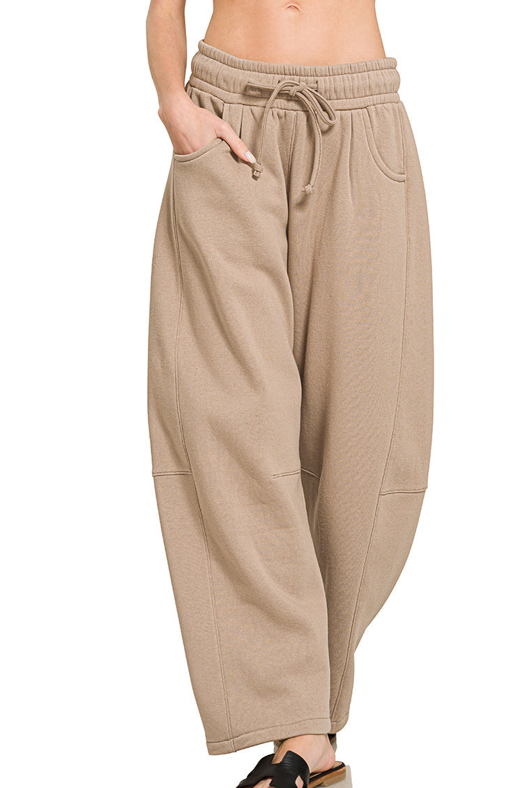 Barrel Sweatpants: Mocha