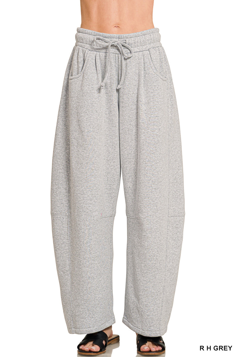 Barrel Sweatpants: Heather Grey