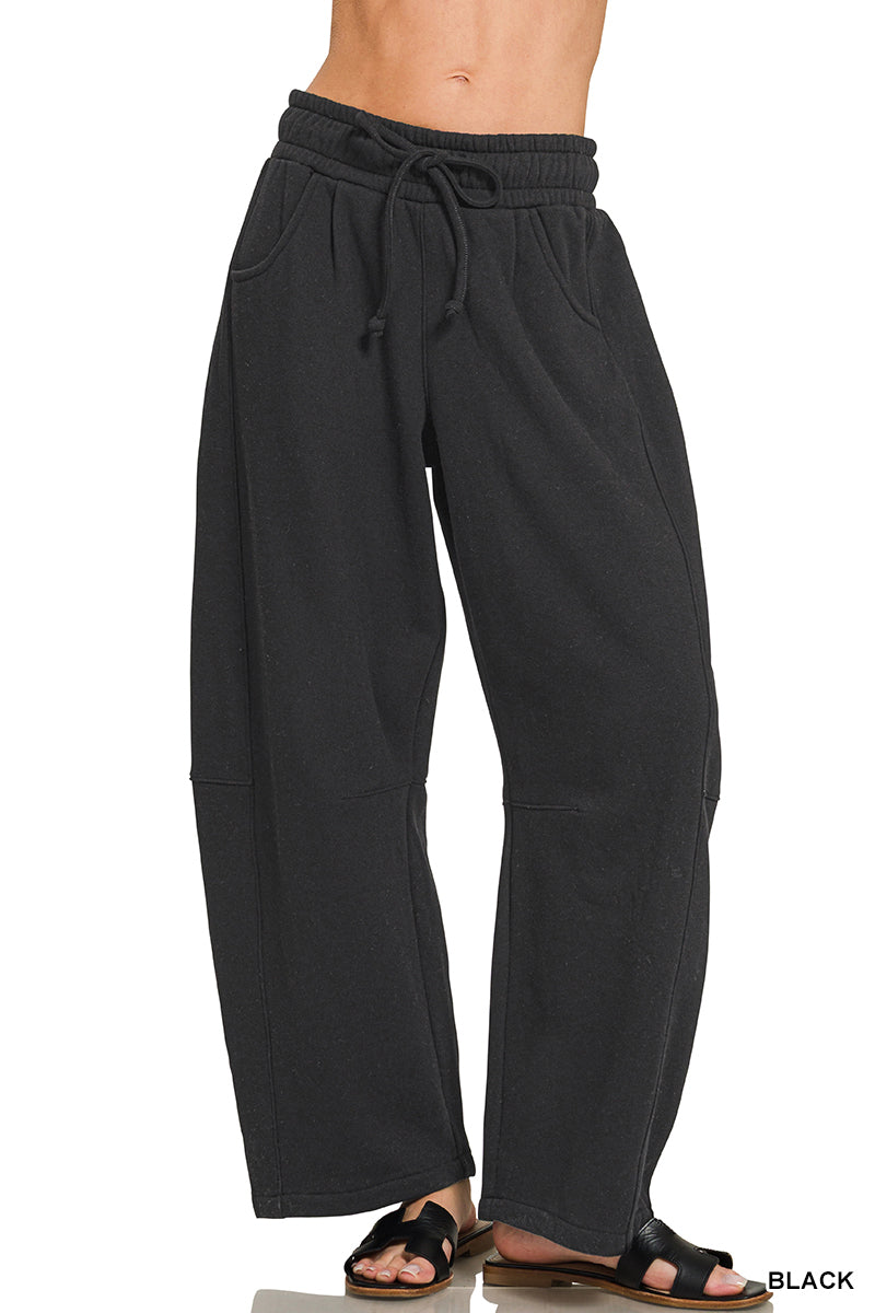 Barrel Sweatpants: Army Green