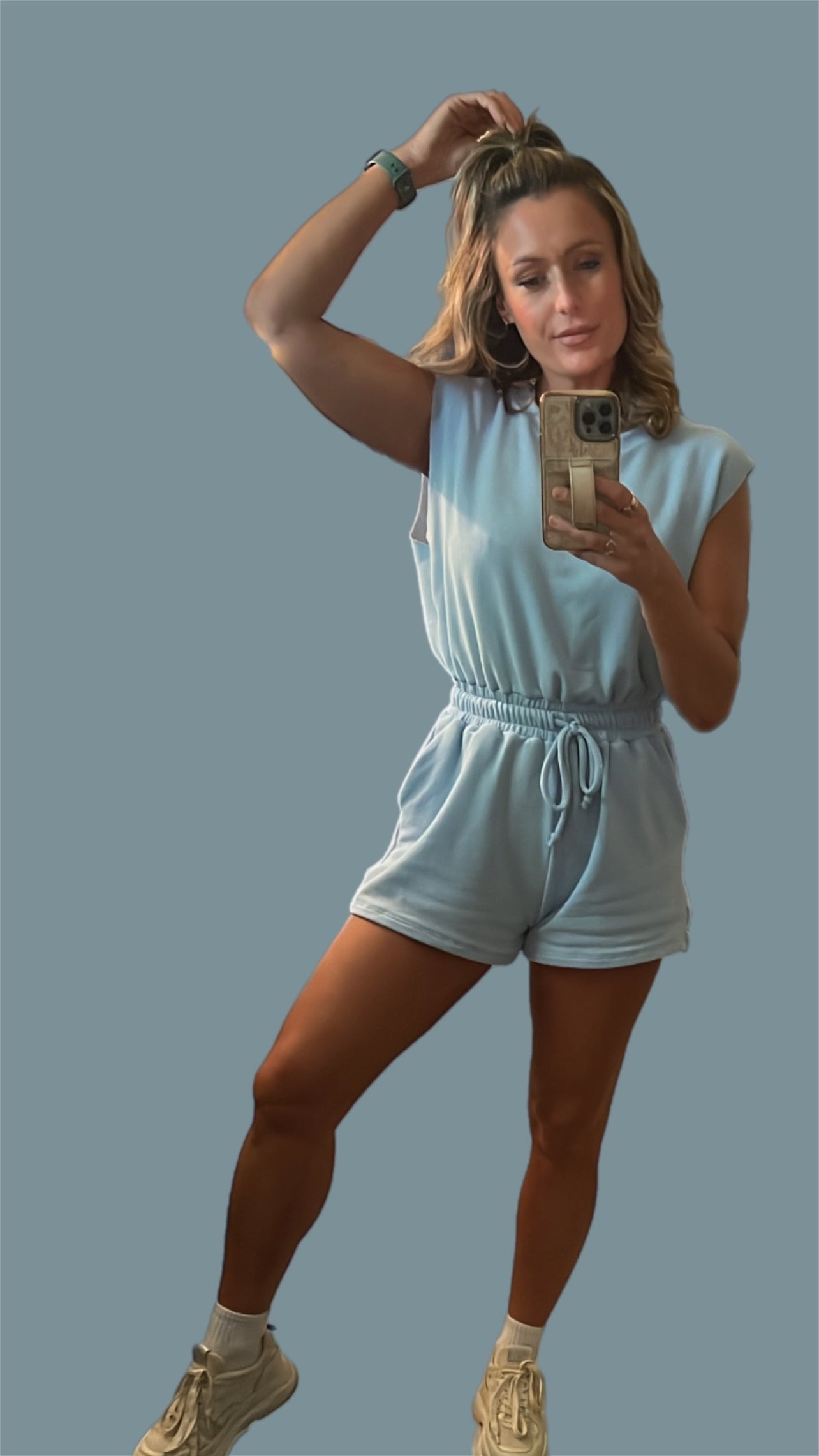 Open Back Romper