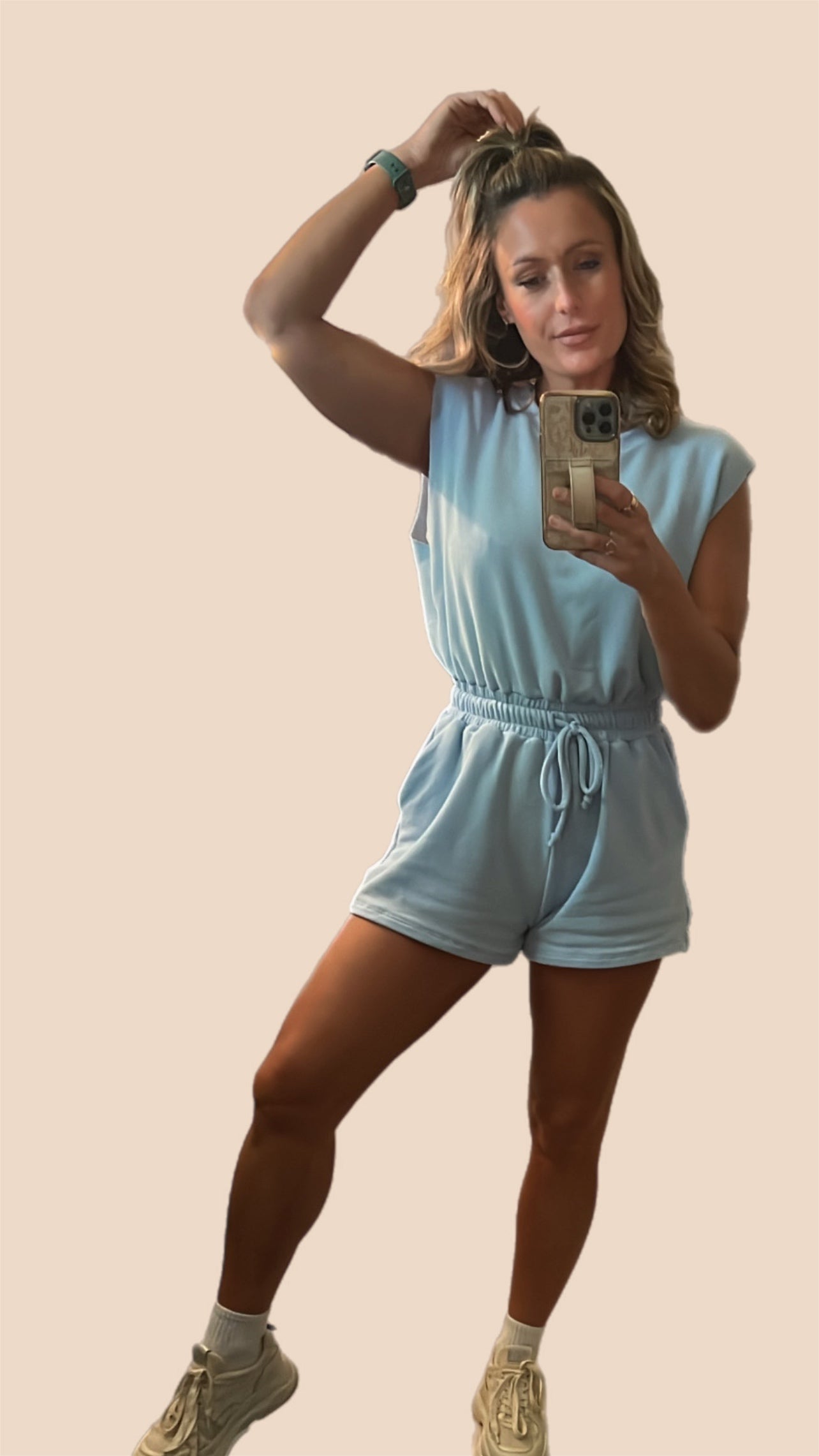 Open Back Romper