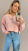 Waffle Knit Pink