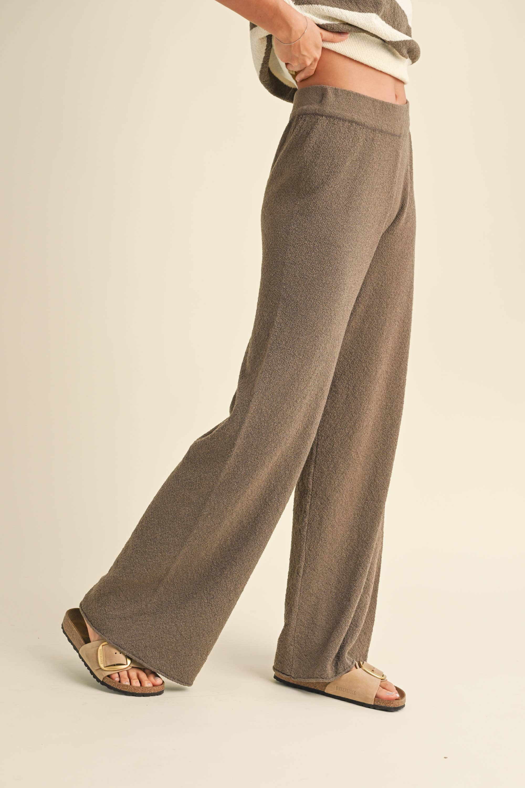 Knitted Pants: Navy