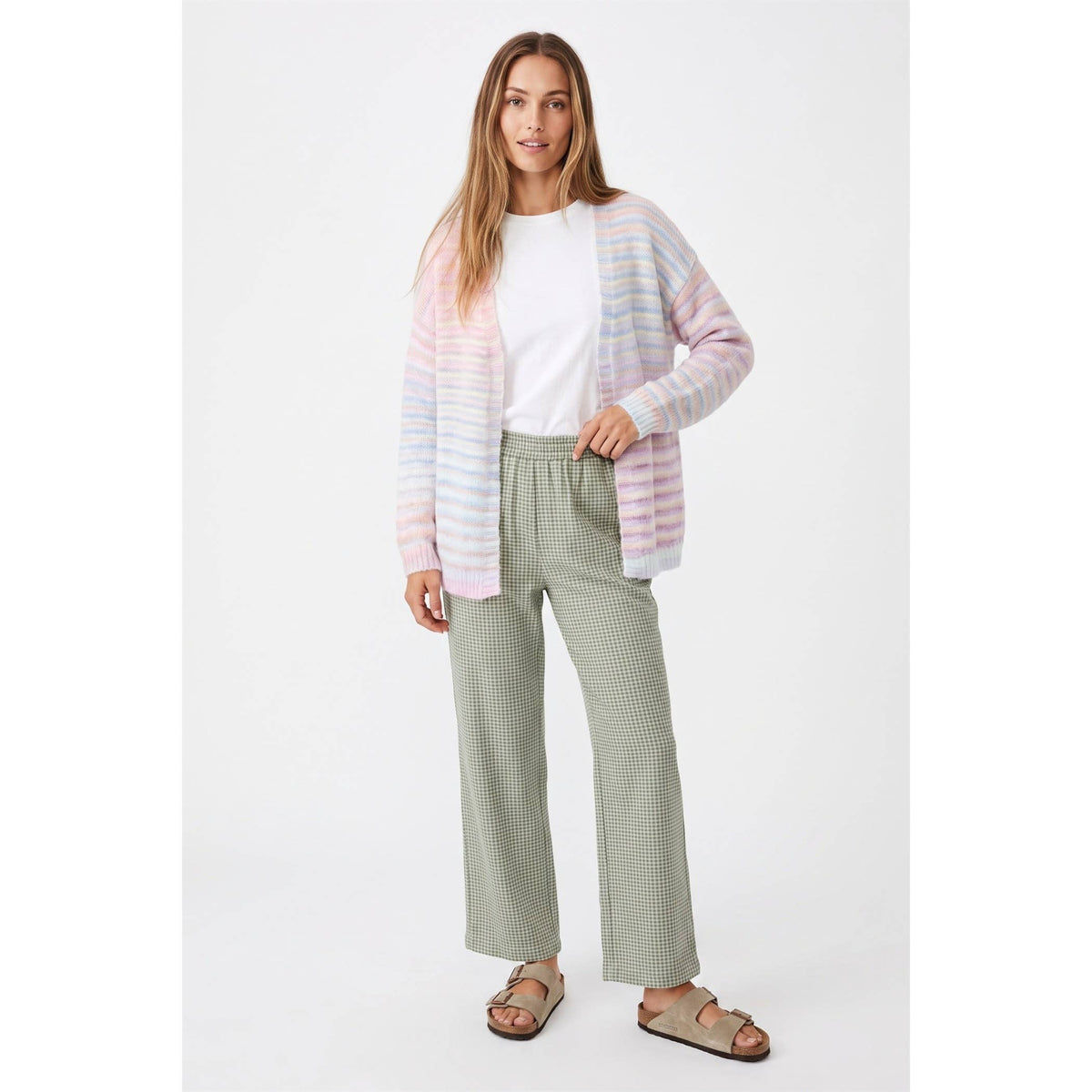 Multi Color Cardigan: Cotton Candy