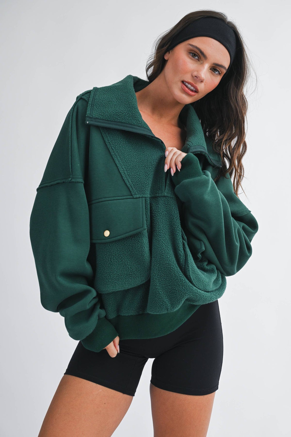 Carter Pullover: Emerald