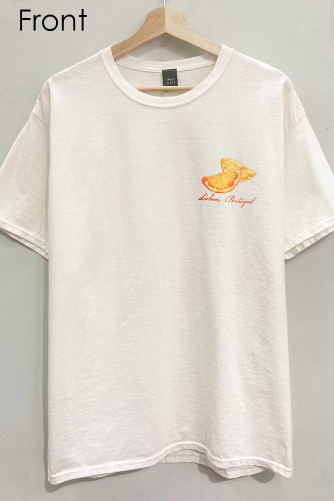 Lisbon Portugal Oversized Tee: