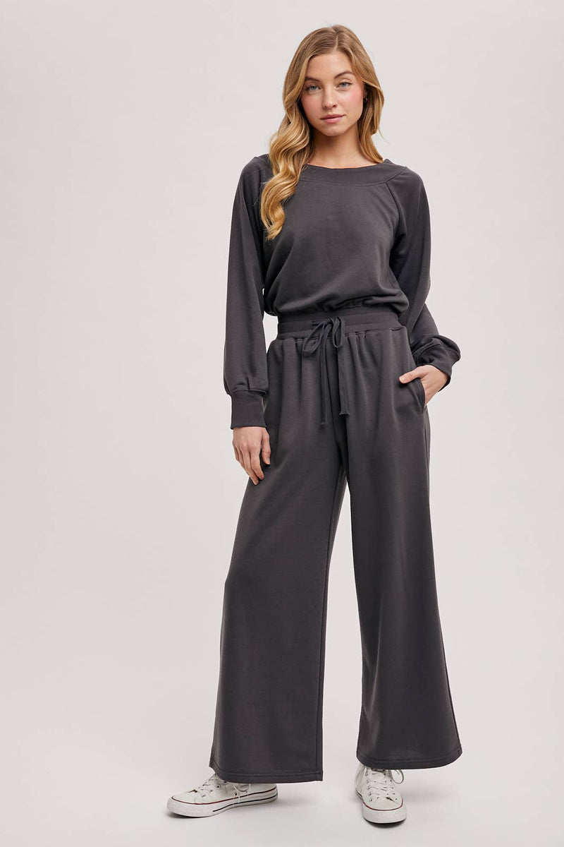 OFF THE SHOULDER JUMPSUIT: