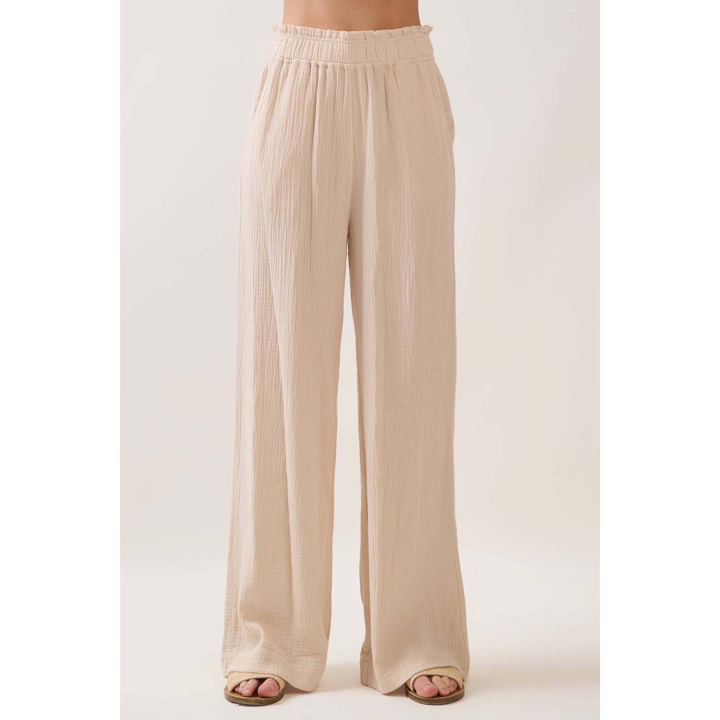 Double Gauze Pants:Eru