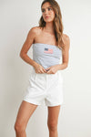 Stars & Stripes Top-YELLOW