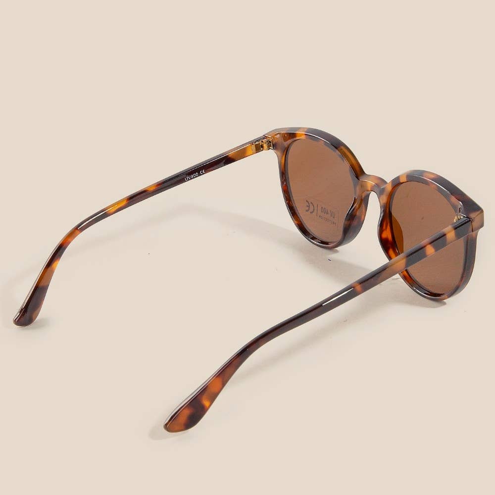 Round Lens Sunglasses: