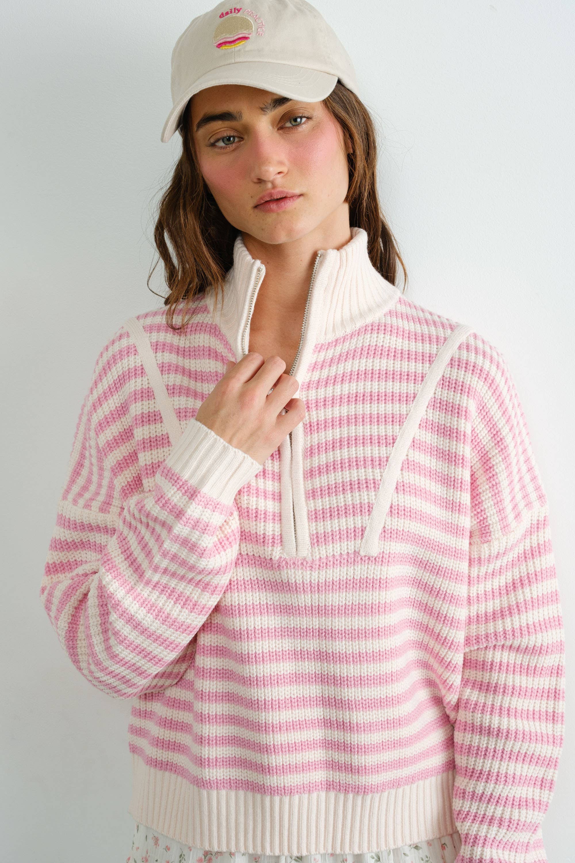 Californian Half-zip Sweater