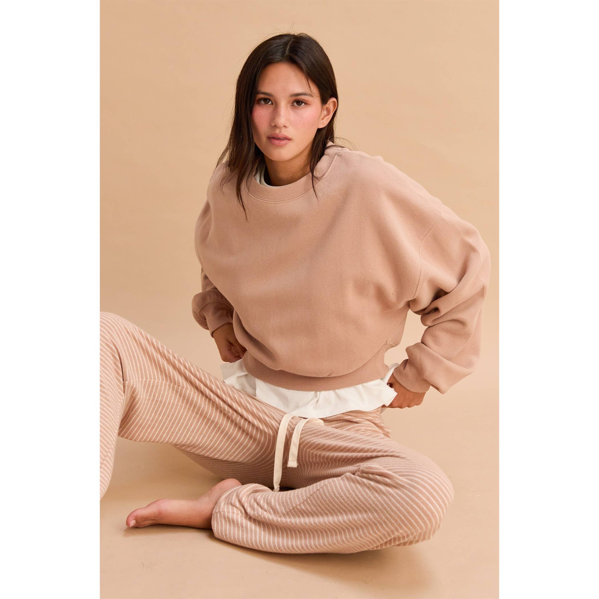 Everyday Sweatshirt: Dark Taupe