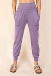 Butter Soft Joggers :White Pearl